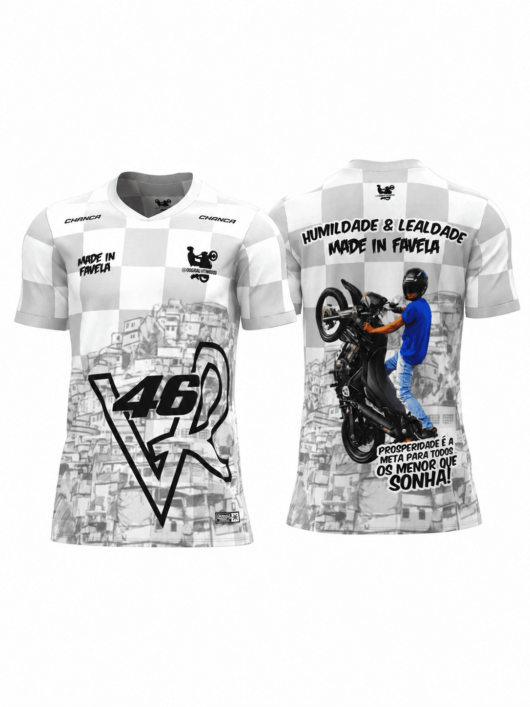 Camiseta Manga Curta - XADREZ — foto 3
